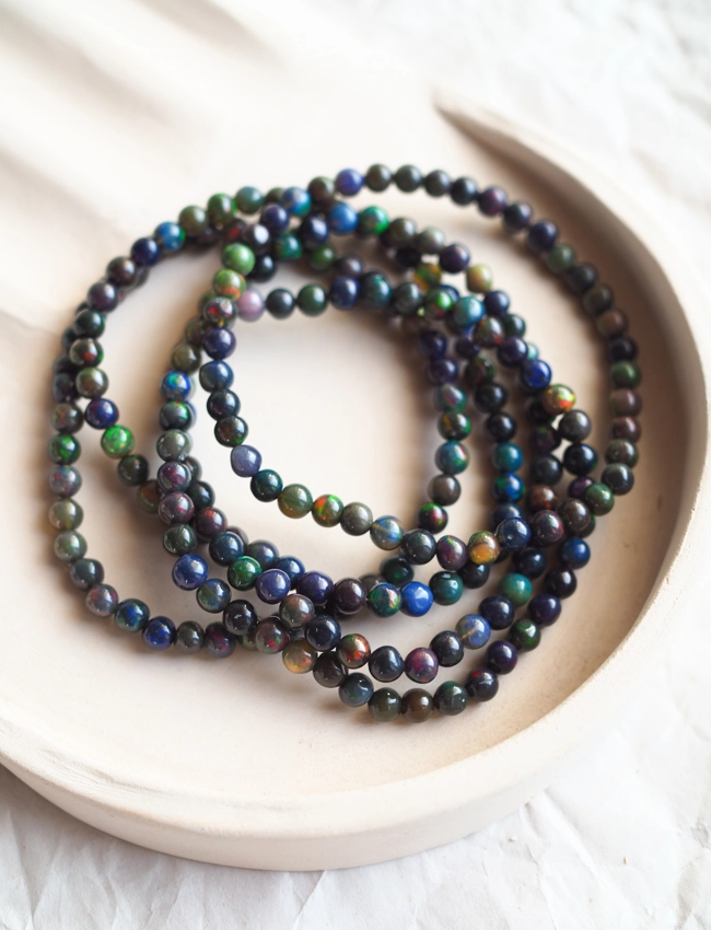 bracciale in Opale Nero